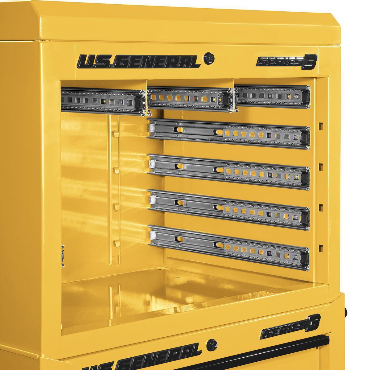 U.S. GENERAL 27 in. x 22 in. Top Chest, Series 3, Yellow13
