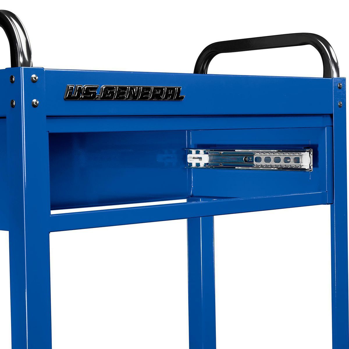 U.S. GENERAL 30 in., 1-Drawer Service Cart, Blue0
