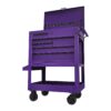 U.S. GENERAL 30 in., 5-Drawer Mechanics Cart, Purple