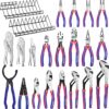 WORKPRO Pliers Set, 20-Piece Full Assortment of Pliers with 2-pack Pliers Organizer Rack, Great Fits for Tool Box Drawer or Tool Chest, Ideal as Holiday, Fathers' Day and Christmas Gift
