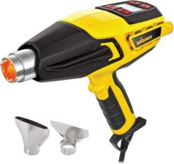 Wagner Spraytech 0503063 FURNO 500 Variable Temp Heat Gun, 2 Nozzles & 12 Temperature Settings Ranging 150°F-1200°F, Electric Heat Gun for Paint Removal, Bending PVC, Crafts and More