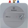 Westinghouse Electric Mini Tank Water Heater, 1.3 Gallon Point of Use Instant Hot Water Heater 120V 1440W, Small Hot Water Heater, Under Sink, Wall or Floor Mounted, Easy to Install