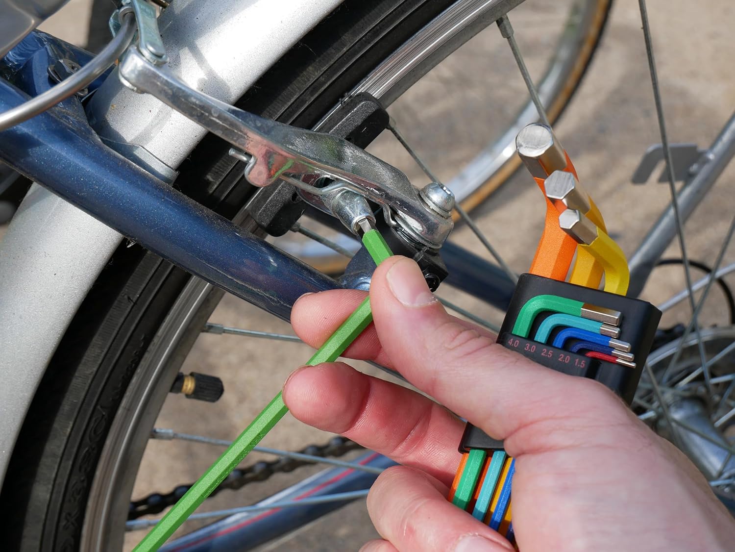 Wiha 13 Piece Ball End Color Coded Hex L-Key Set - Inch6