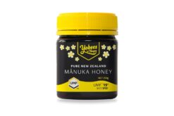 Yobees Honey's Certified, Pure New Zealand Manuka Honey UMF 15+, Organic, Raw and Unpasteurized in an 8.8oz jar (250 gram)