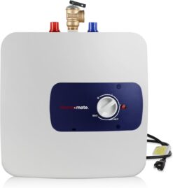 thermomate Electric Tank Water Heater, 6.5 Gallons Mini Tank Water Heater for Point of Use Instant Hot Water 120V 1440W Plugin to Use, Wall or Floor Mounted, UL Certified ES700