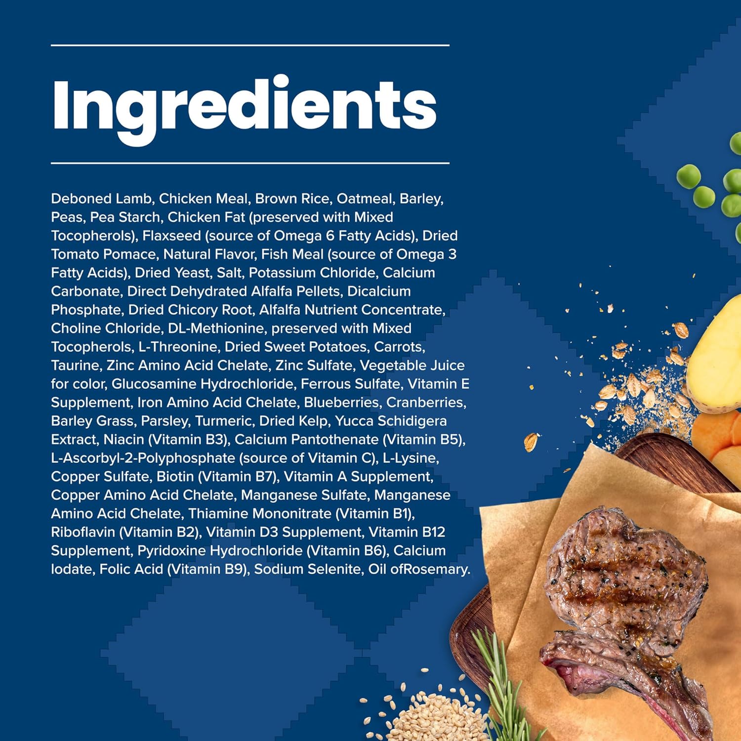 BLUE BUFFALO Life Protection Formula Adult Dry Dog Food, Helps Build and Maintain Strong Muscles, Made with Natural Ingredients, Lamb & Brown Rice Recipe, 24-lb. Bag6