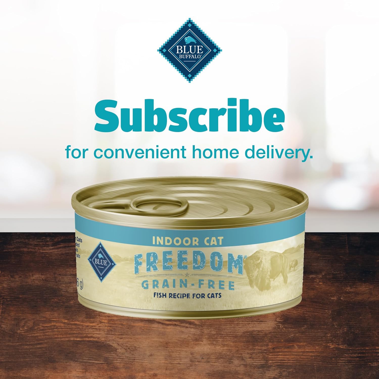 Blue Buffalo Freedom Grain-Free Adult Wet Cat Food, Complete & Balanced Nutrition for Indoor Cats, Made with Natural Ingredients, Fish Recipe, 5.5-oz Cans (24 Count)12