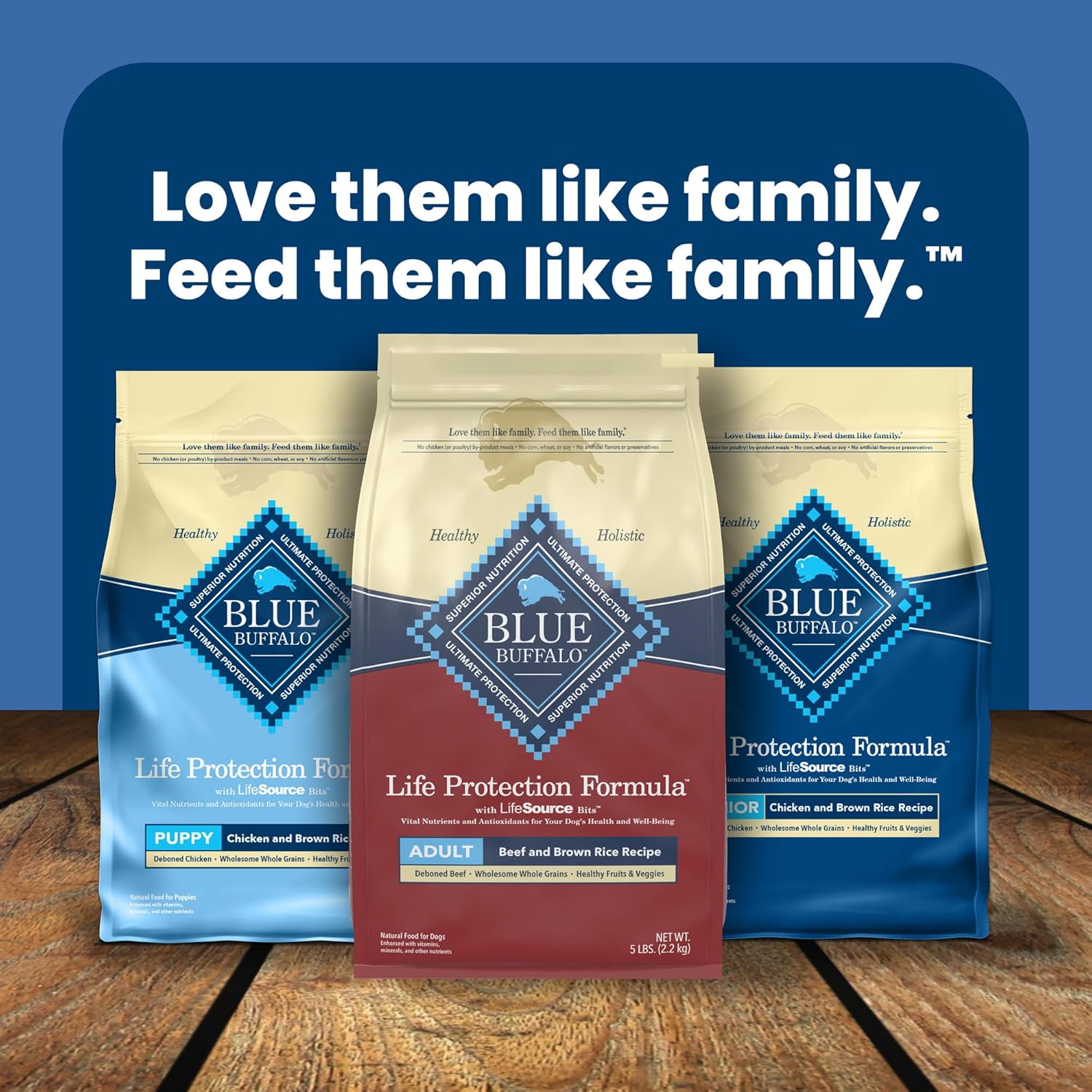 Blue Buffalo Life Protection Formula Adult Dry Dog Food, Helps Build and Maintain Strong Muscles, Made with Natural Ingredients, Beef & Brown Rice Recipe, 15-lb. Bag14