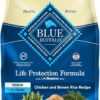 Blue Buffalo Life Protection Formula Senior Dry Dog Food, Supports Joint Health and Mobility, Made with Natural Ingredients, Chicken & Brown Rice Recipe, 34-lb. Bag
