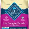 Blue Buffalo Life Protection Formula Small Breed Senior Dry Dog Food, Supports Joint Health and Immunity, Made with Natural Ingredients, Chicken & Brown Rice Recipe, 15-lb. Bag