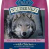Blue Buffalo Wilderness Natural High-Protein Dry Food for Small Breed Adult Dogs, Chicken Recipe, 13-lb Bag