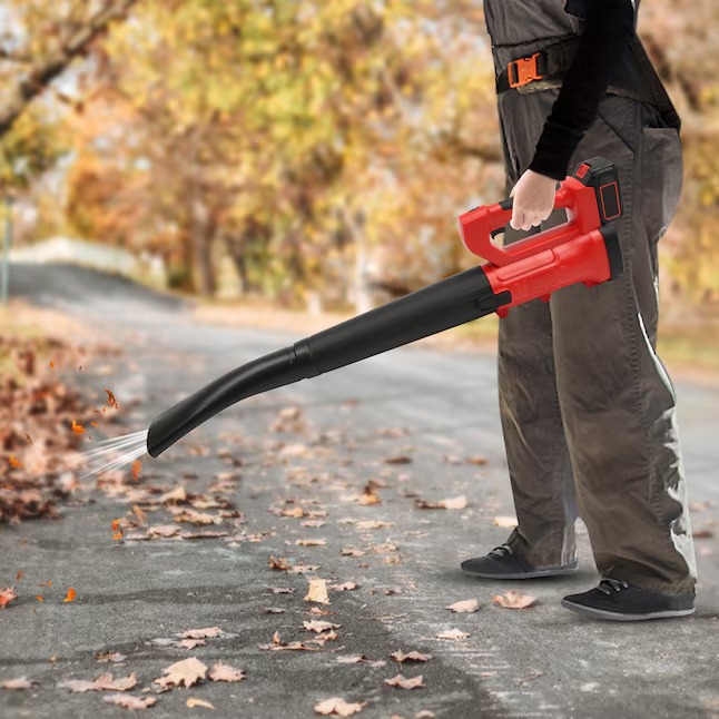 CNCEST HG-ZJ6876-159 20-volt Max 320-CFM 180-MPH Battery Handheld Leaf Blower 1 Ah (Battery and Charger Included)13_11zon