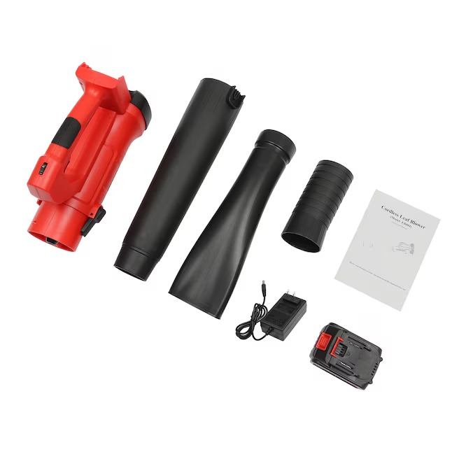 CNCEST HG-ZJ6876-159 20-volt Max 320-CFM 180-MPH Battery Handheld Leaf Blower 1 Ah (Battery and Charger Included)4_11zon