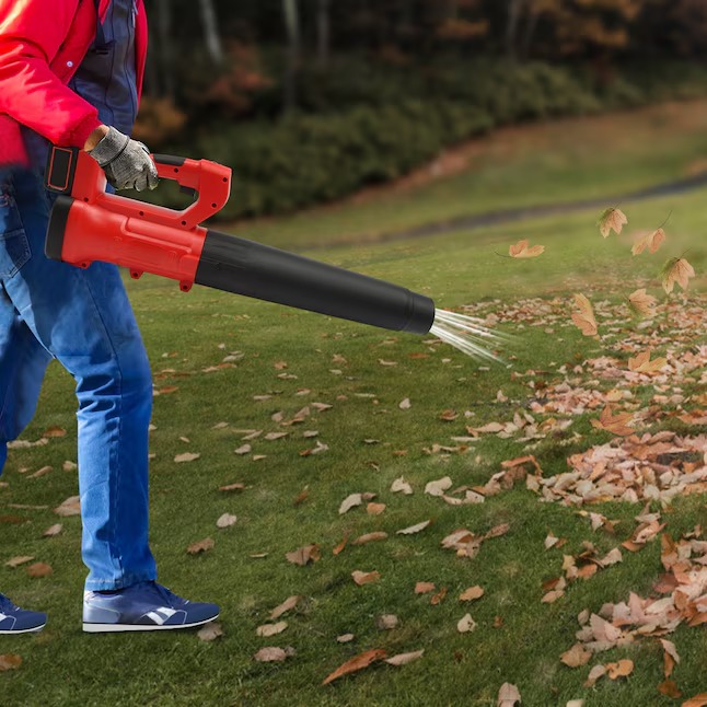 CNCEST HG-ZJ6876-159 20-volt Max 320-CFM 180-MPH Battery Handheld Leaf Blower 1 Ah (Battery and Charger Included)`_11zon