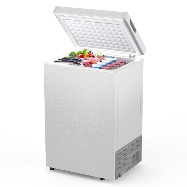 COWSAR 2.8-Cu. Feet Garage Ready Manual Defrost Chest Freezer ( White ) LSD58CF80W1_11zon