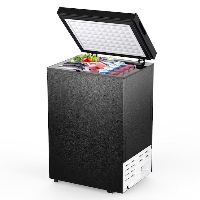 COWSAR LSD58CF80B 2.8-Cu. Feet Garage Ready Manual Defrost Chest Freezer ( Black )1_11zon