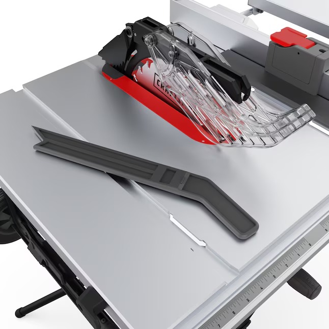 CRAFTSMAN 10-in 15-Amp 120-Volt Corded Portable Benchtop Table Saw with Folding Stand4_11zon