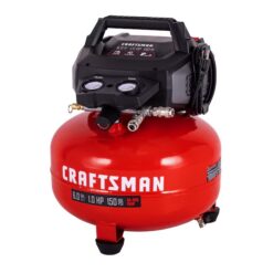 CRAFTSMAN 6-Gallons Portable Electric 150 PSI Pancake Air Compressor (CMXECXA02106410)