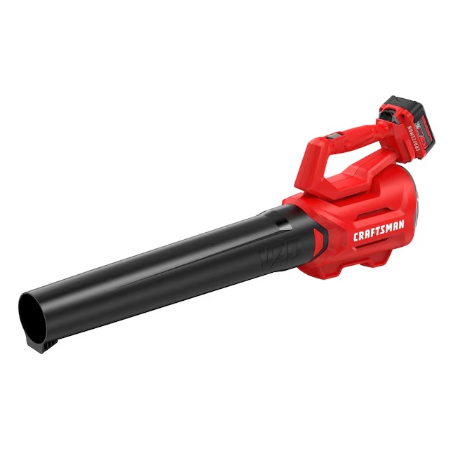 CRAFTSMAN CMCBL700M1 20-volt Max 380-CFM 100-MPH Battery Handheld Leaf Blower 4 Ah (Battery and Charger Included)10_11zon