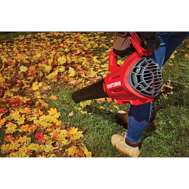 CRAFTSMAN CMCBL700M1 20-volt Max 380-CFM 100-MPH Battery Handheld Leaf Blower 4 Ah (Battery and Charger Included)19_11zon