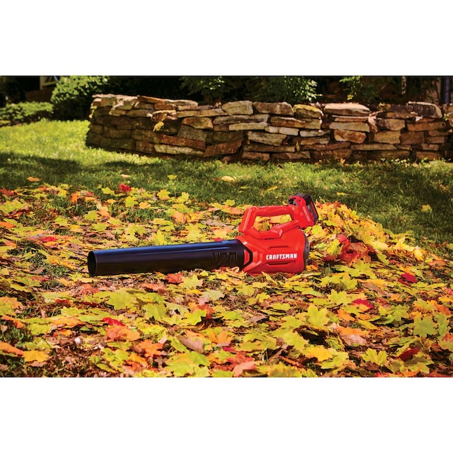 CRAFTSMAN CMCBL700M1 20-volt Max 380-CFM 100-MPH Battery Handheld Leaf Blower 4 Ah (Battery and Charger Included)21_11zon