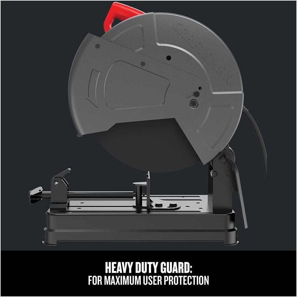CRAFTSMAN Chop Saw, 14 inch, 15 Amp, Corded (CMEM2500)8