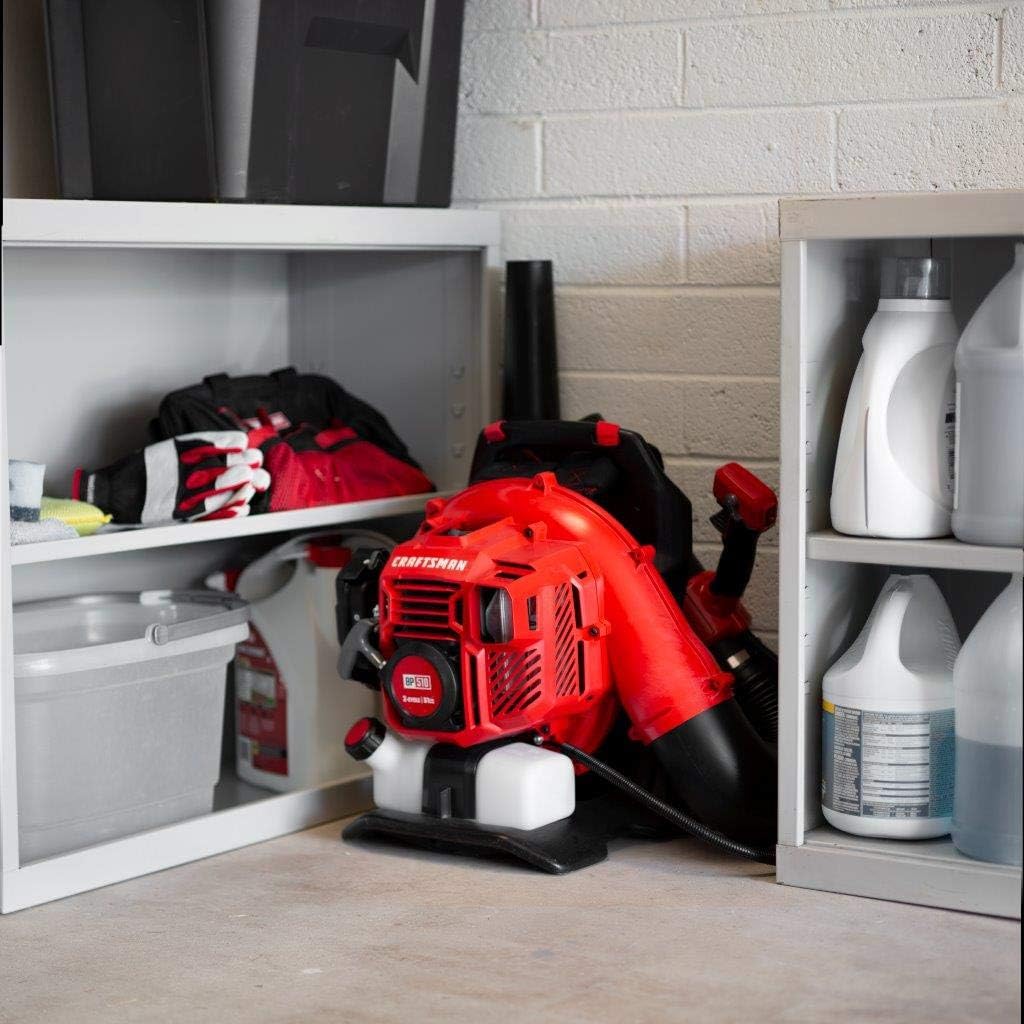CRAFTSMAN Gas Powered Backpack Leaf Blower, Lightweight Backpack Blower, 220MPH, 51cc, 2-Cycle (CMXGAAMR51BP)5