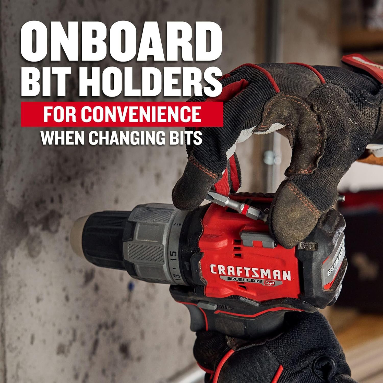 CRAFTSMAN V20 BRUSHLESS RP 1 2 in. Hammer Drill (Tool Only) (CMCD726B)5
