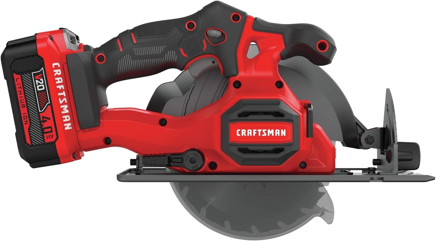 CRAFTSMAN V20 Cordless Circular Saw Kit, 6-1 2 inch, Battery and Charger Included (CMCS500M1)8