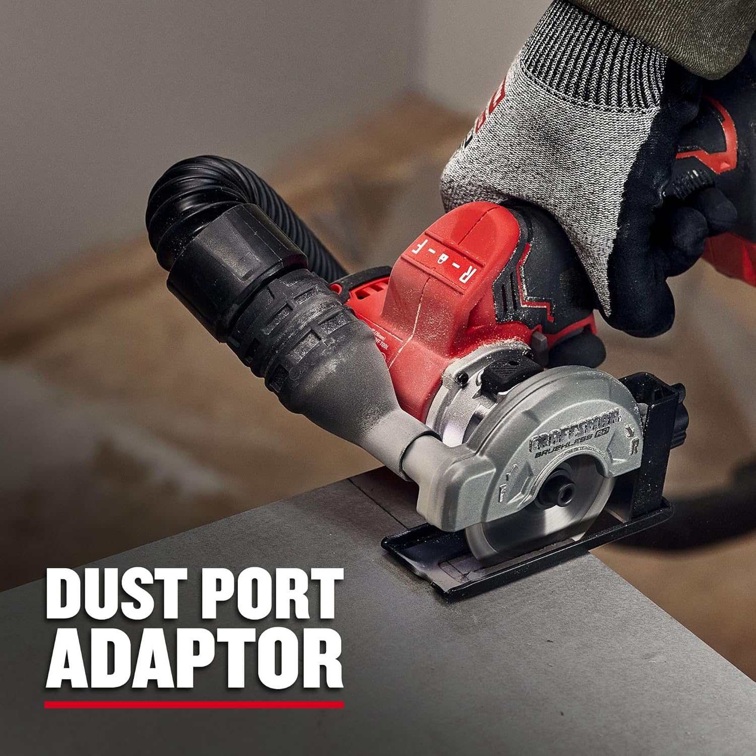 CRAFTSMAN V20 Cordless Cut-Off Tool, Brushless RP, 3 Inch, Small Circular Saw, Bare Tool Only (CMCM300B)1
