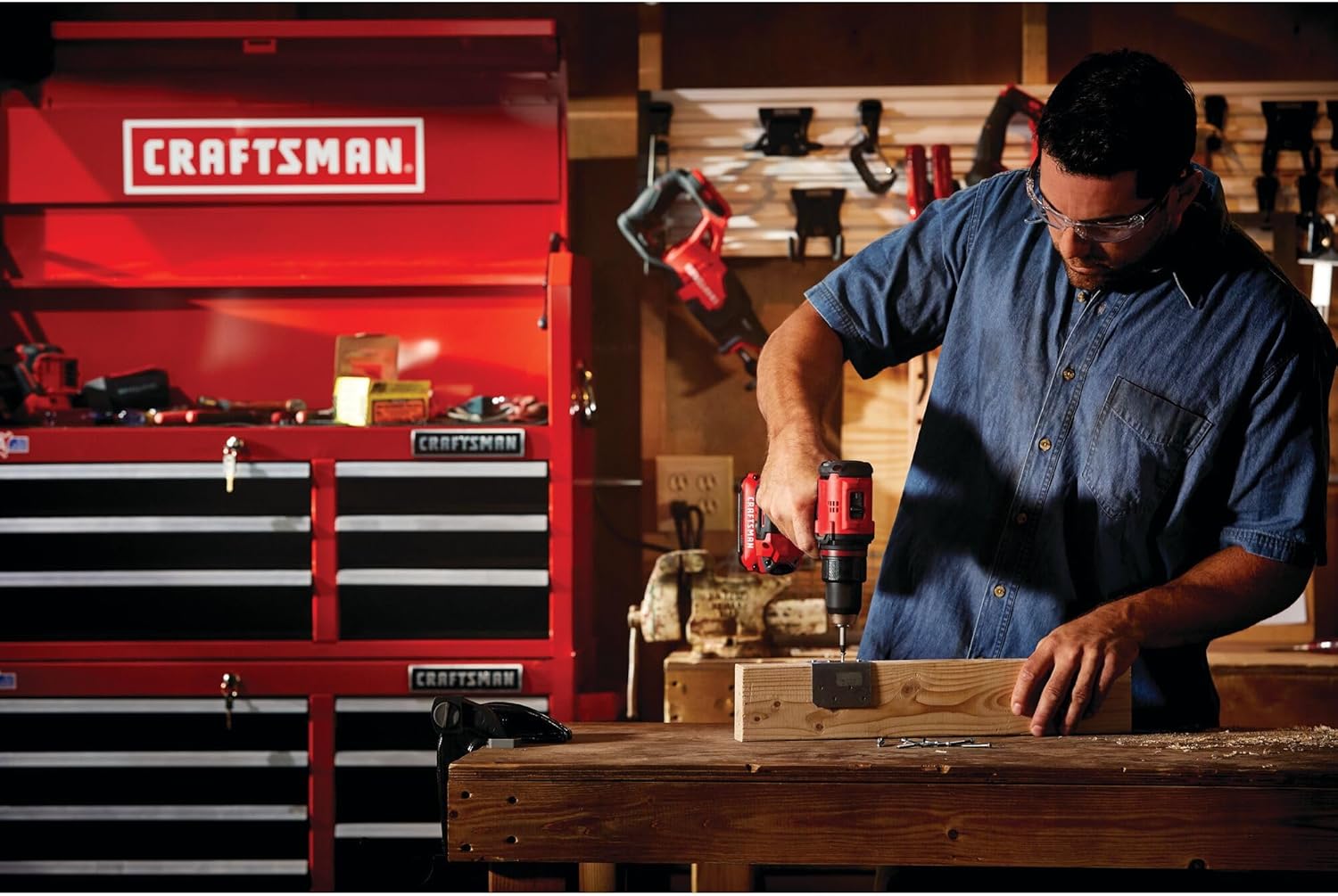 CRAFTSMAN V20 Cordless Drill Driver Kit, 1 2 inch, Battery and Charger Included (CMCD710C1)7
