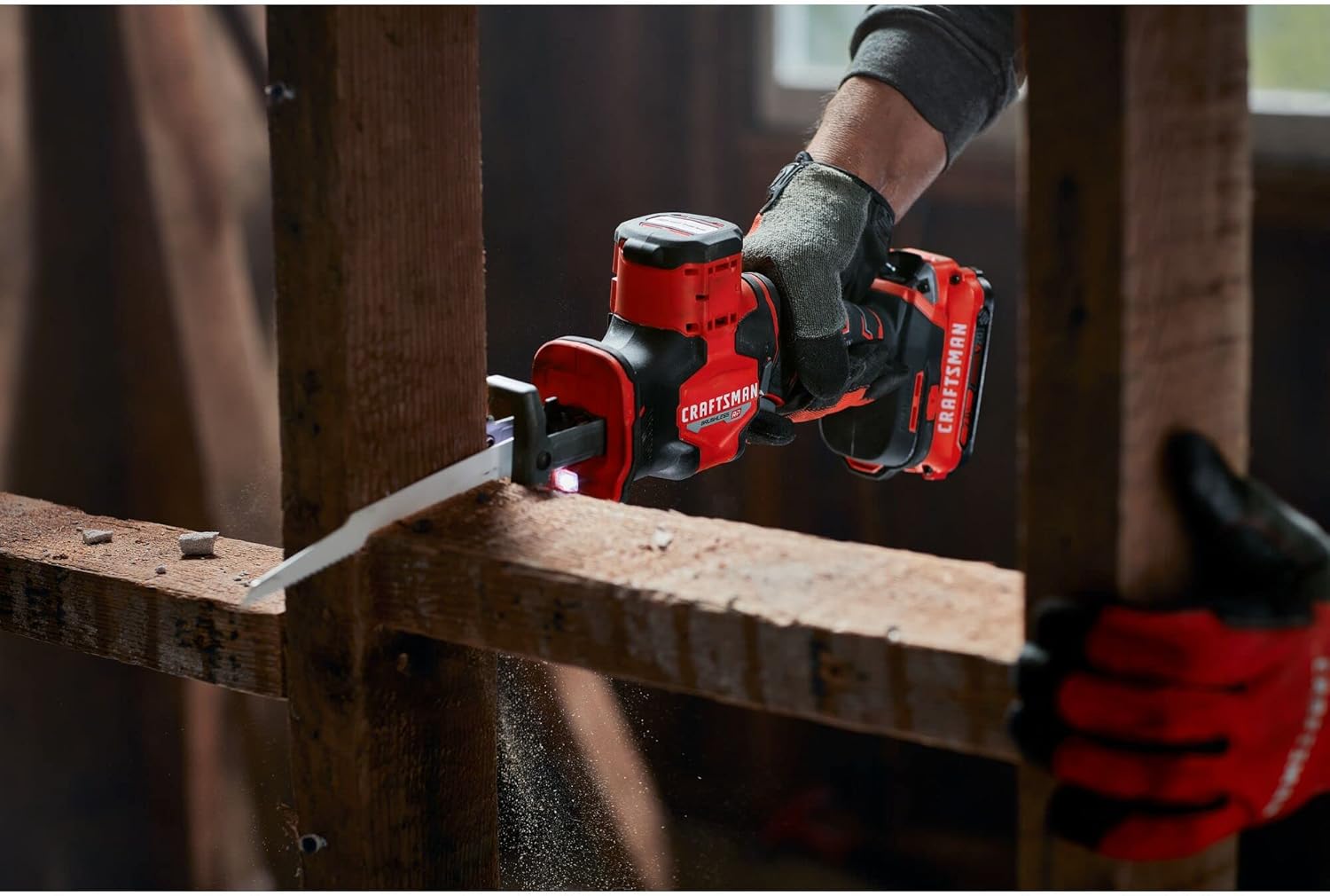 CRAFTSMAN V20 Cordless Reciprocating Saw, 2,800 SPM, Bare Tool Only (CMCS340B)6