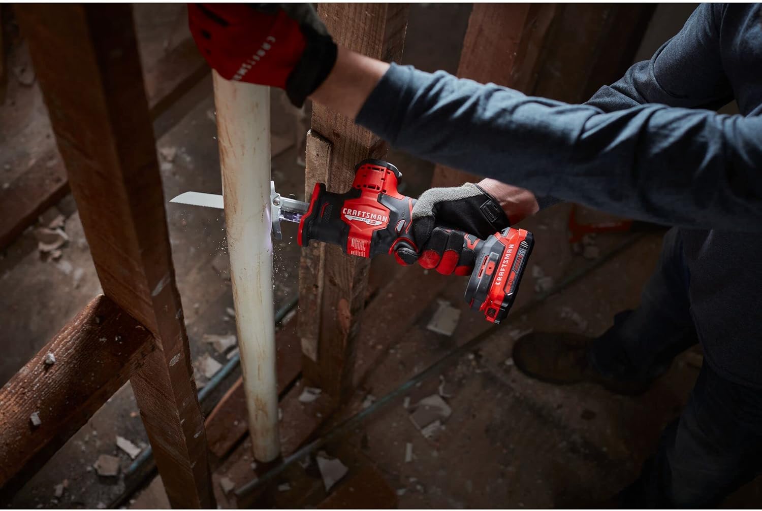 CRAFTSMAN V20 Cordless Reciprocating Saw, 2,800 SPM, Bare Tool Only (CMCS340B)8