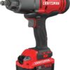 CRAFTSMAN V20 RP 1/2 inch Cordless Impact Wrench Kit, Brushless, 4Ah Battery and Charger Included (CMCF900M1)