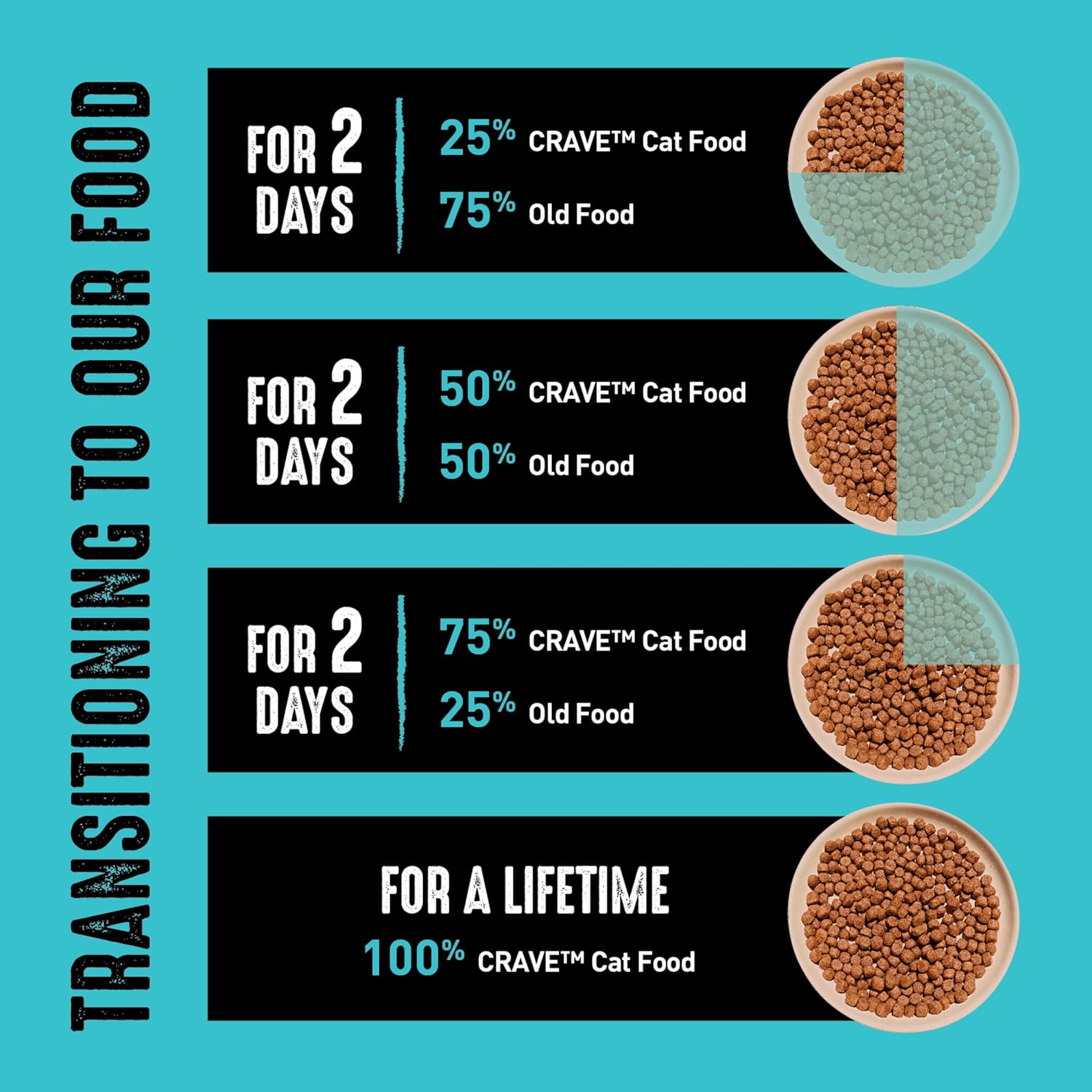 CRAVE Grain Free Adult High Protein Natural Dry Cat Food with Protein from Salmon & Ocean Fish, 10 lb. BagI