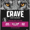CRAVE Grain Free High Protein Adult Dry Dog Food with Lamb, 12 lb. Bag