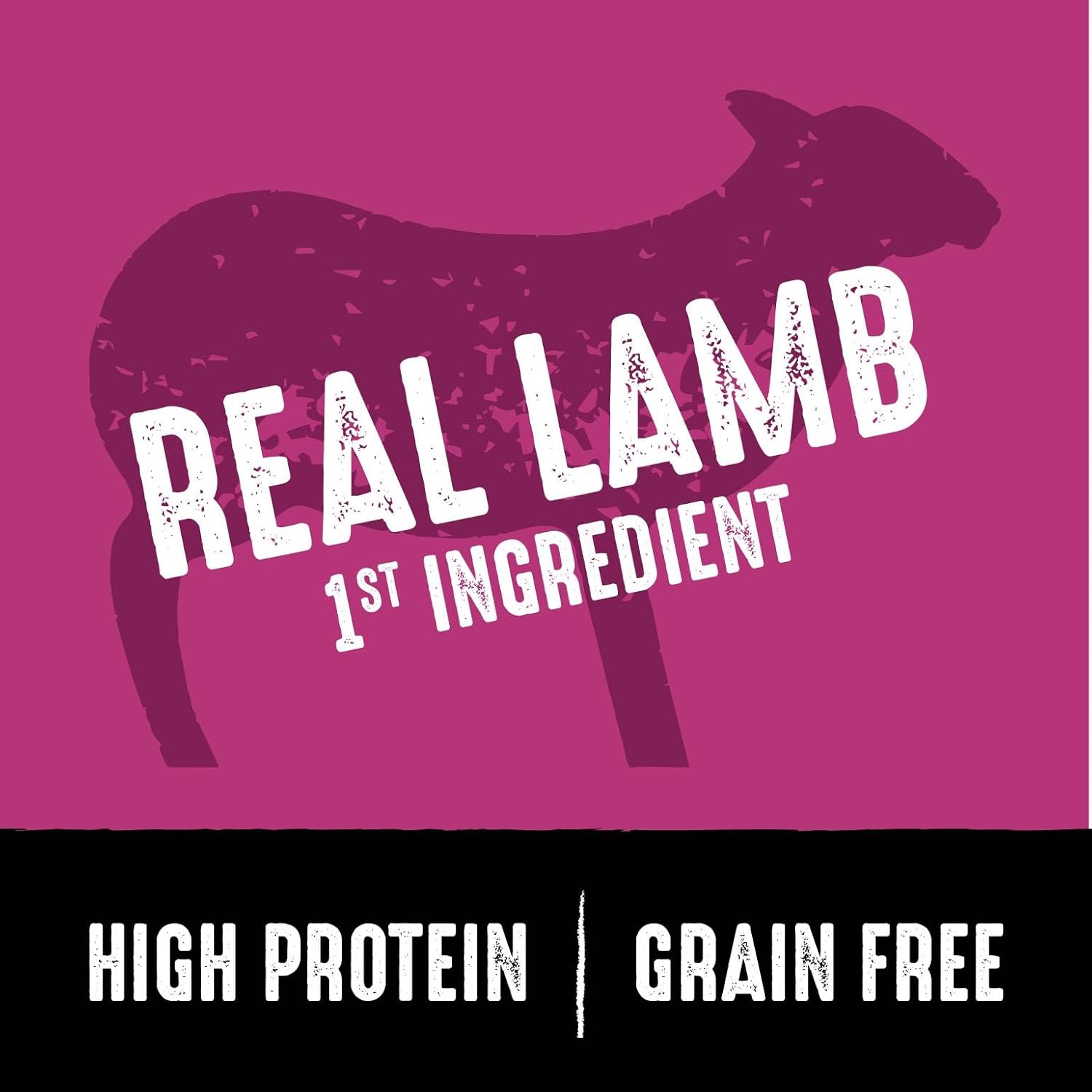 CRAVE Grain Free High Protein Adult Dry Dog Food with Lamb, 12 lb. Bag3