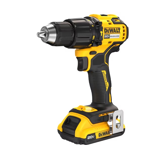 DEWALT 1 2-in 20-volt Max Variable Brushless Cordless Hammer Drill (1-Battery and Charger Included)0_11zon