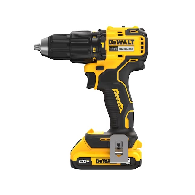 DEWALT 1 2-in 20-volt Max Variable Brushless Cordless Hammer Drill (1-Battery and Charger Included)7_11zon