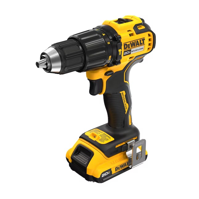 DEWALT 1 2-in 20-volt Max Variable Brushless Cordless Hammer Drill (1-Battery and Charger Included)8_11zon