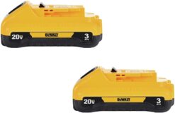 DEWALT 20V MAX 3 Ah Lithium Ion Battery 2-Pack (DCB230-2)