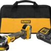 DEWALT 20V MAX Angle Grinder Tool, Cordless, 4-1/2 inch, POWERSTACK Battery and Charger Included (DCG413H1)