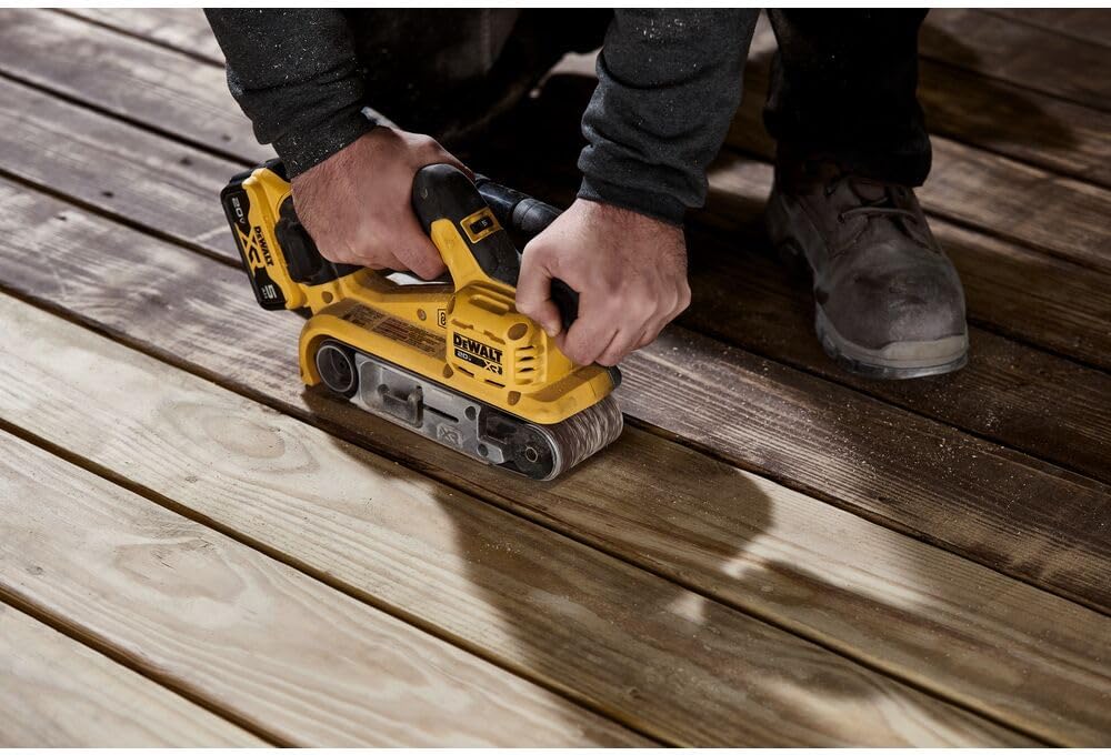 DEWALT 20V MAX Belt Sander, Cordless, Brushless, Tool Only (DCW220B)`1