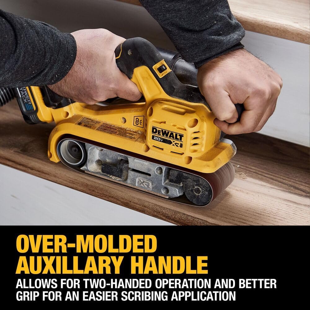 DEWALT 20V MAX Belt Sander, Cordless, Brushless, Tool Only (DCW220B)8