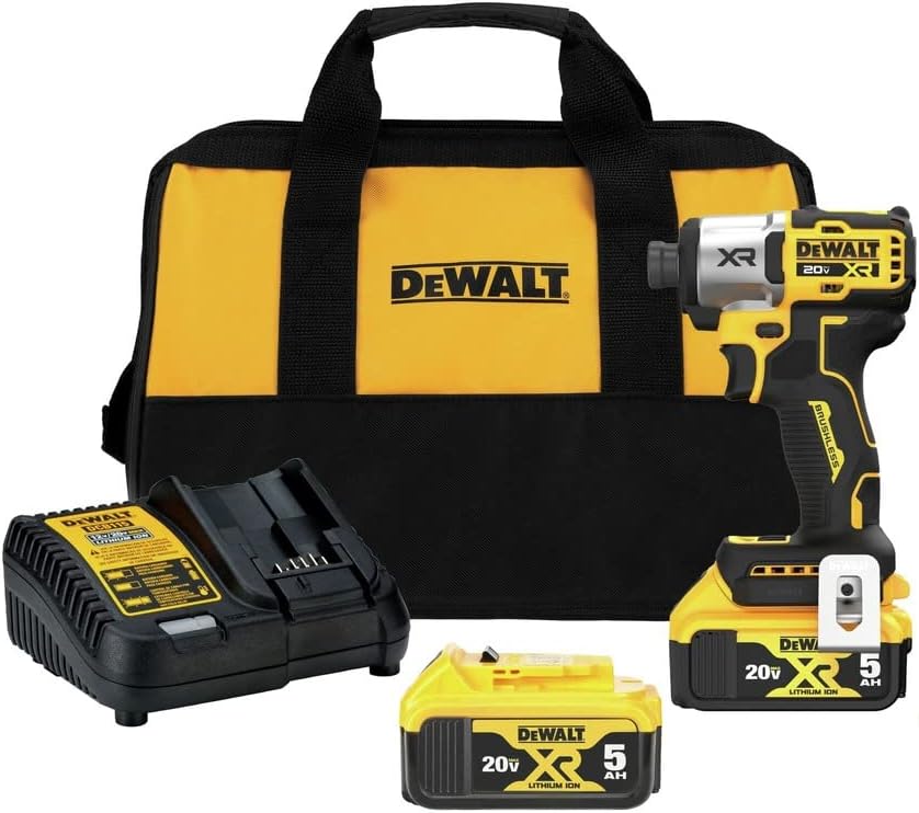 DEWALT 20V MAX Impact Driver, Cordless, 3-Speed, 2 Batteries and Charger Included (DCF845P2) DEWALT 20V MAX Impact Driver, Cordless, 3-Speed, 2 Batteries and Charger Included (DCF845P2)