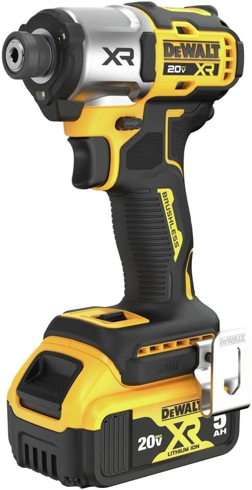 DEWALT 20V MAX Impact Driver, Cordless, 3-Speed, 2 Batteries and Charger Included (DCF845P2)4