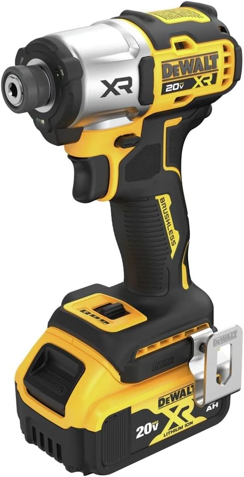 DEWALT 20V MAX Impact Driver, Cordless, 3-Speed, 2 Batteries and Charger Included (DCF845P2)6