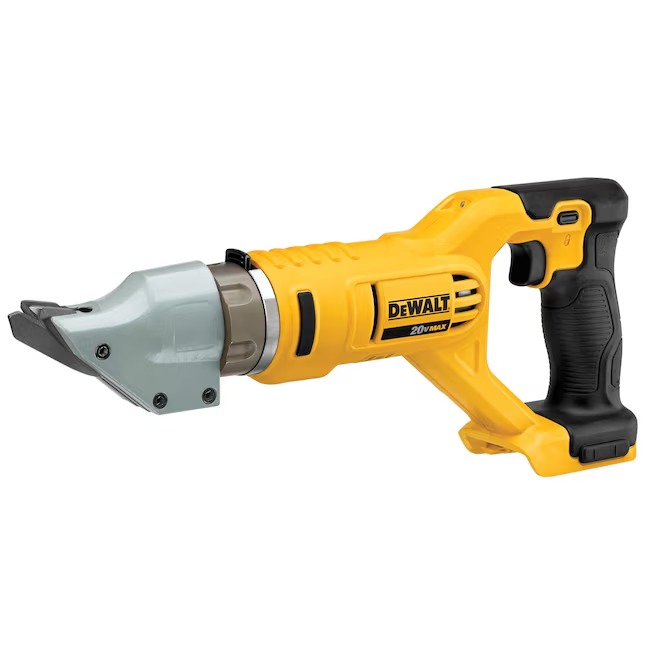 DEWALT 20V MAX Metal Shear Cutter, Cordless, 360 Degree Pivoting Head, Cuts 14GA Material, Bare Tool Only (DCS494B)_11zon DEWALT 20V MAX Metal Shear/Cutter, Cordless, 360 Degree Pivoting Head, Cuts 14GA Material, Bare Tool Only (DCS494B)
