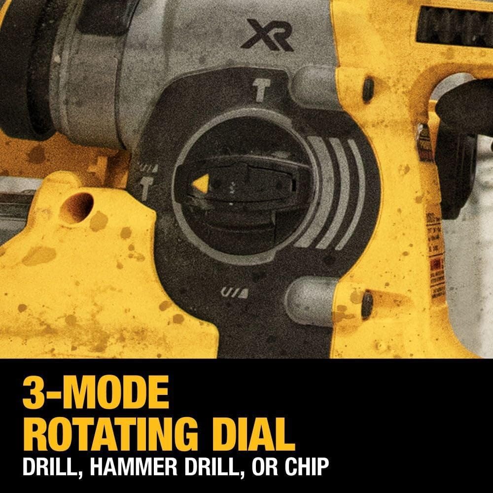 DEWALT 20V MAX Rotary Hammer, Cordless, Battery and Charger Included (DCH273H1)0