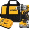 DEWALT 20V MAX XR 1/2 Inch Cordless Hammer Drill Kit with 8AH Battery and Charger (DCD1007WW1)